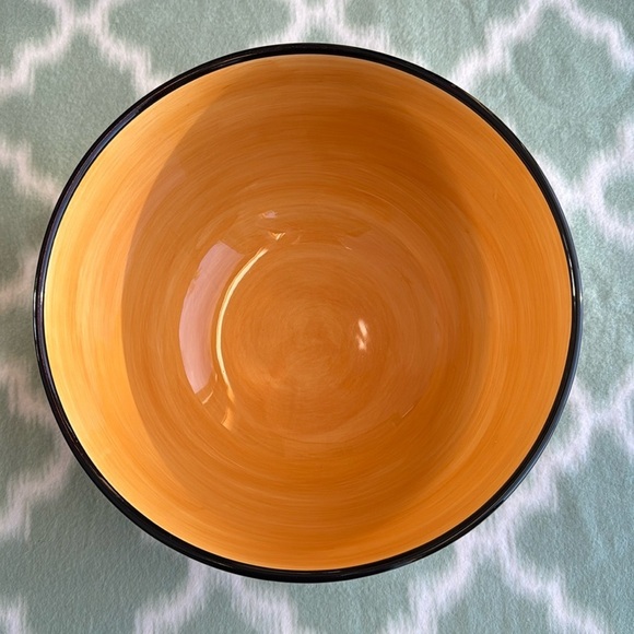 Tabletops Gallery Argentina 10” bowl hand painted handcrafted - Picture 3 of 8